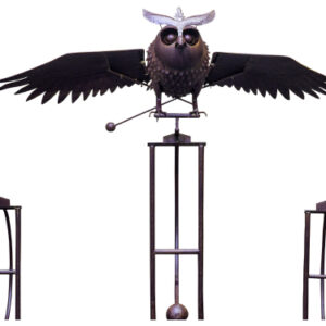 84" H Mega Kinetic Owl Stake