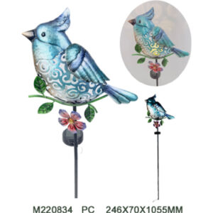 41.5" Solar Bluebird Stake