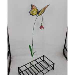 43" Butterfly Flower Stake